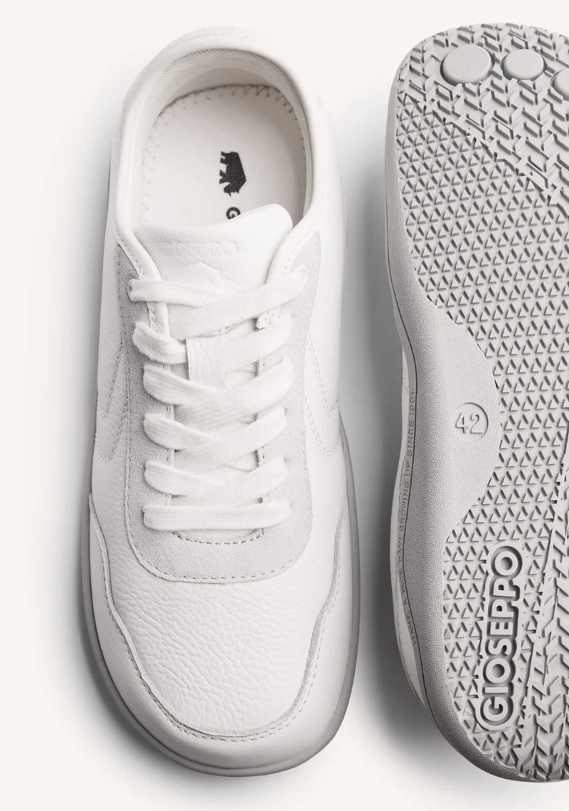 GIOSEPPO BAREFOOT - LEATHER SNEAKERS SOLIHULL
