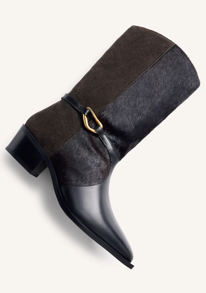 LEATHER BOOTS BY MELYSSA PINTO