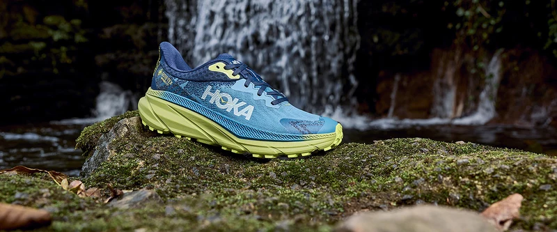 Hoka Challenger Atr 7 GTX - Profondeurs de l'Espace/Citron Foncé