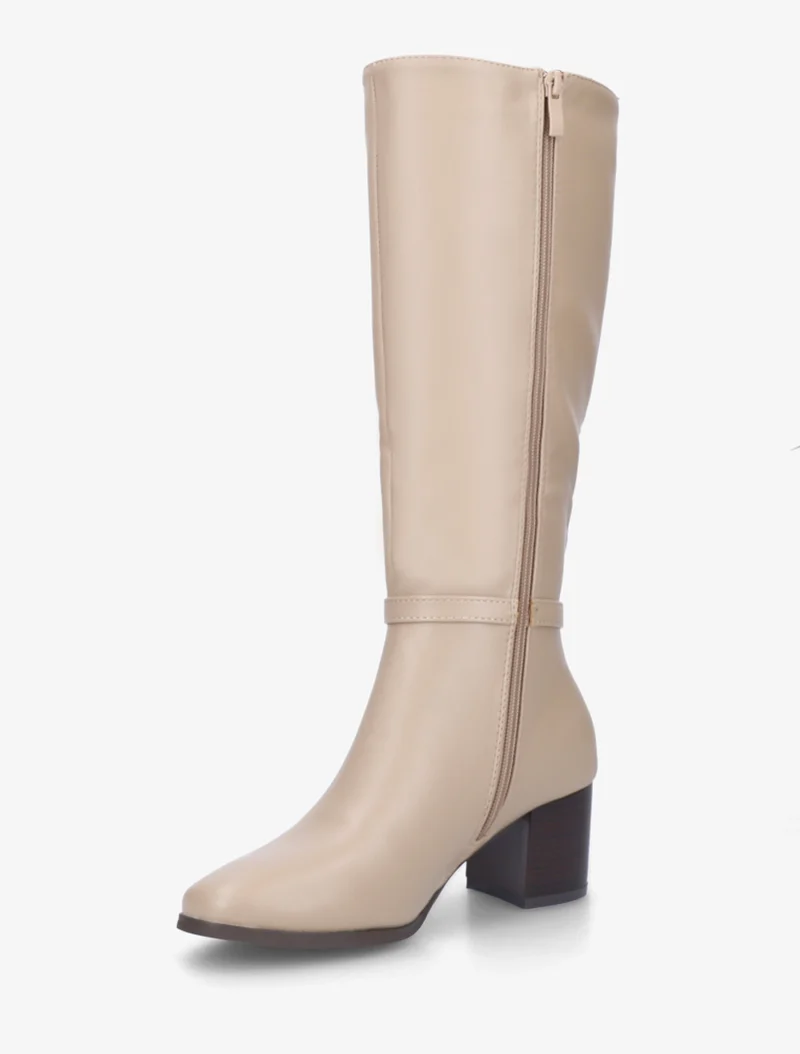 Bottes classiques à boucle - Beige