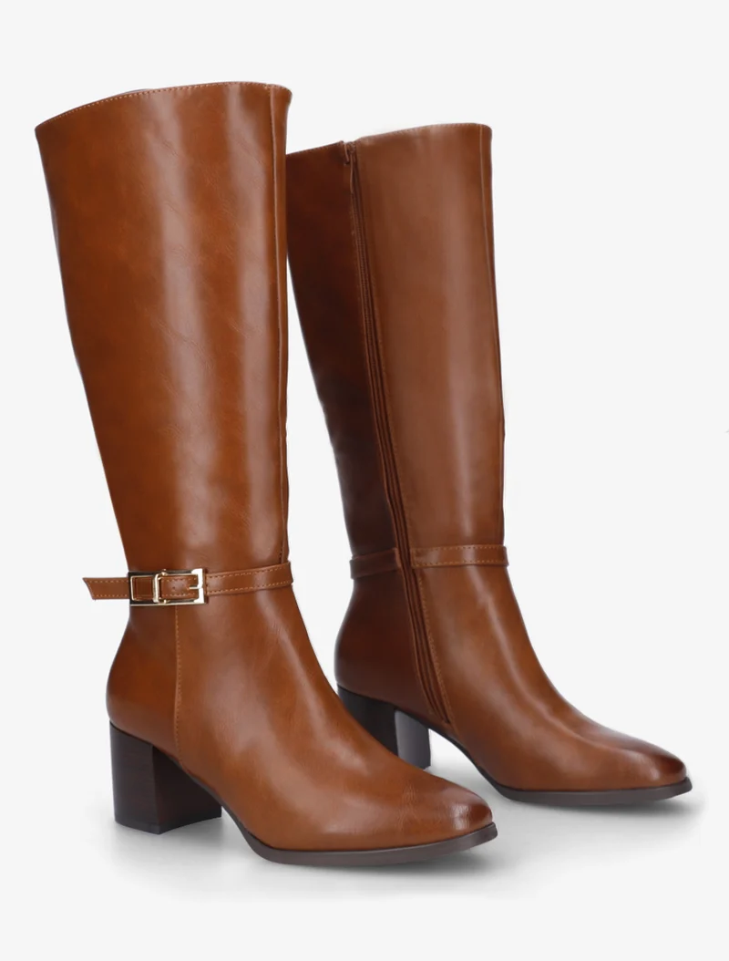 Bottes classiques à boucle - Camel