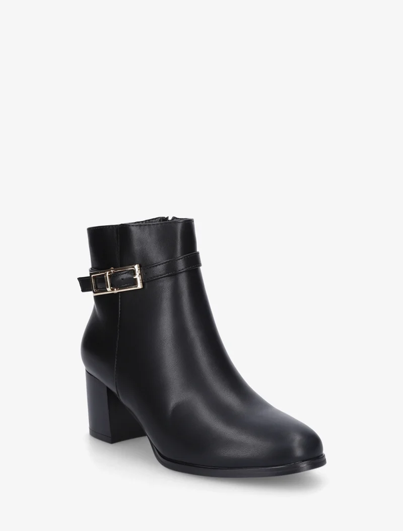 Bottines classiques à boucle - Noir