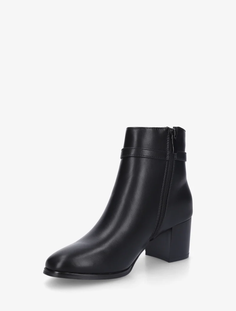 Bottines classiques à boucle - Noir