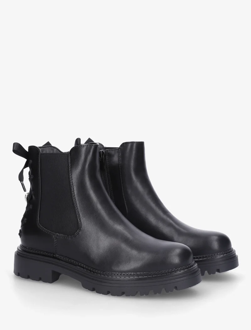 Boots à noeud - Noir