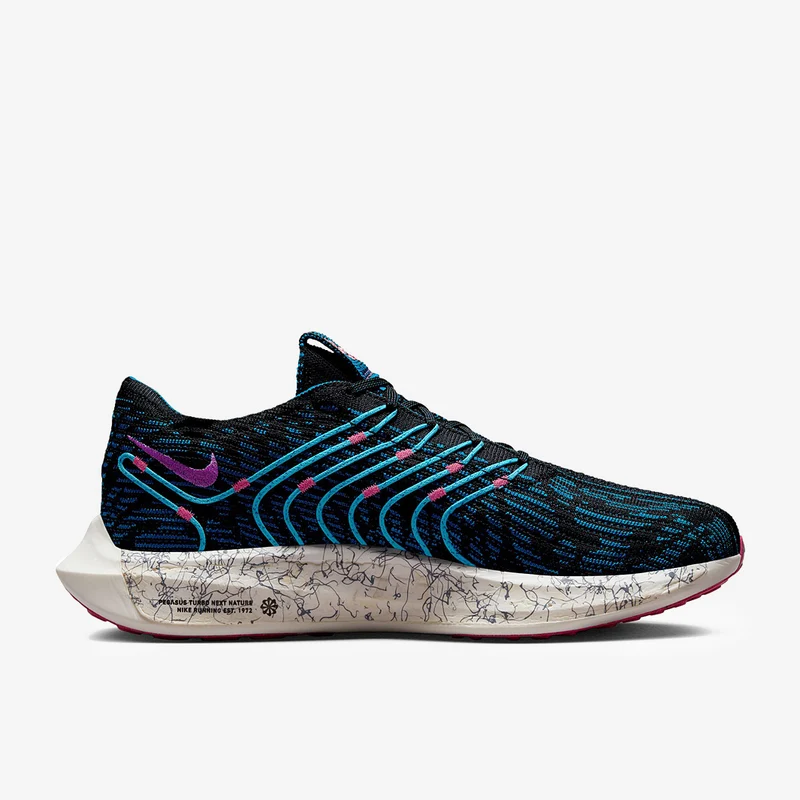 Nike Pegasus Turbo Next Nature SE - Black/Fuchsia Dream