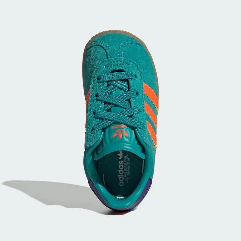 adidas Originals Gazelle Fermeture Confort à lacets élastiques pour Enfant