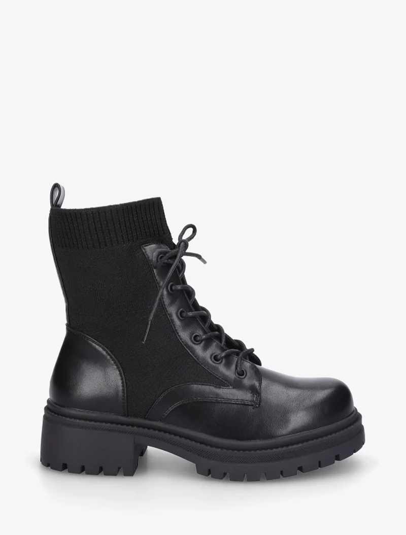Bottines chaussettes - Noir