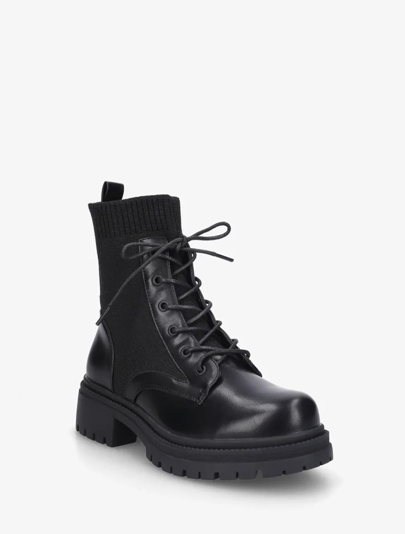 Bottines chaussettes - Noir