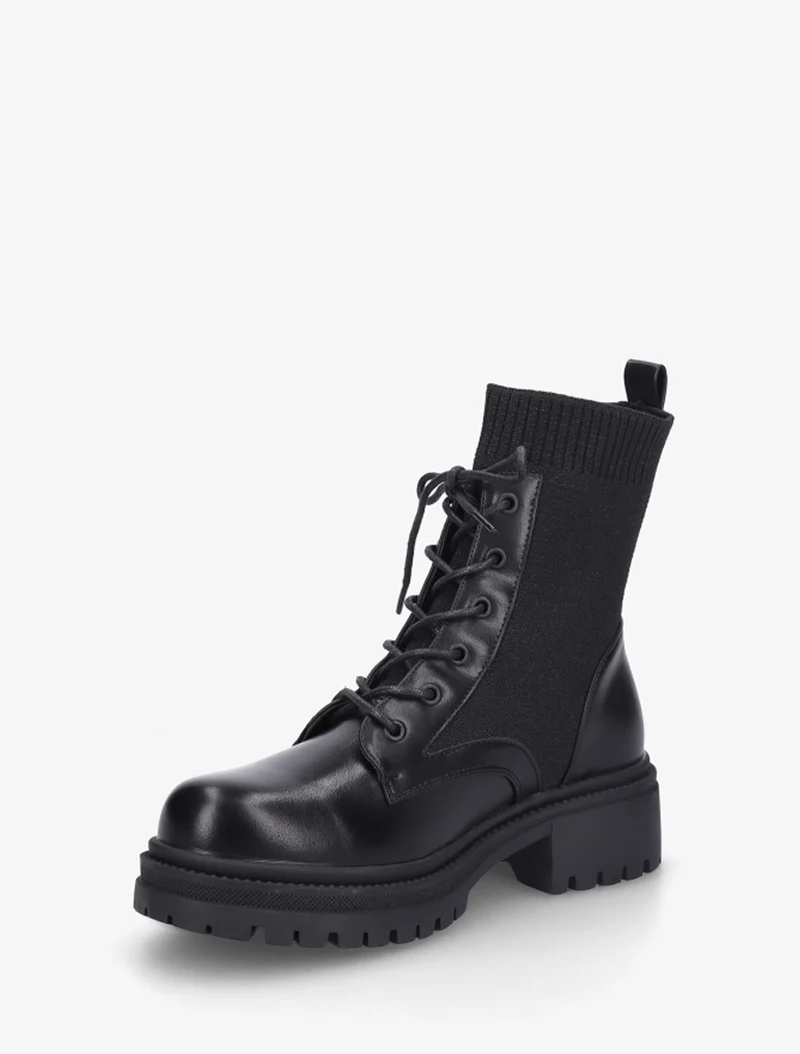Bottines chaussettes - Noir