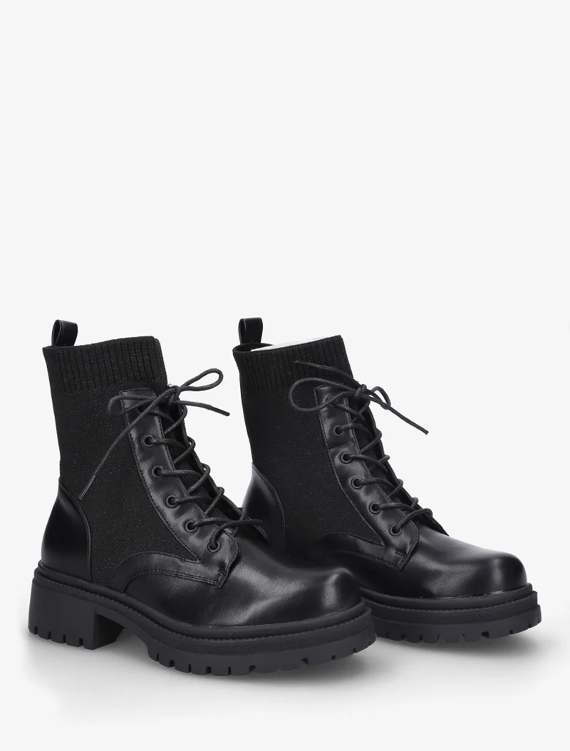 Bottines chaussettes - Noir