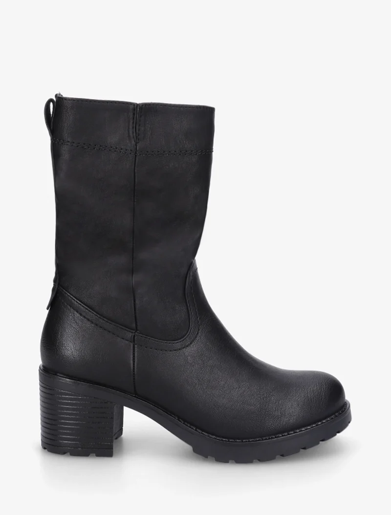 Bottines montantes classiques - Noir