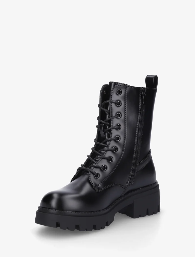Bottines à lacets - Noir