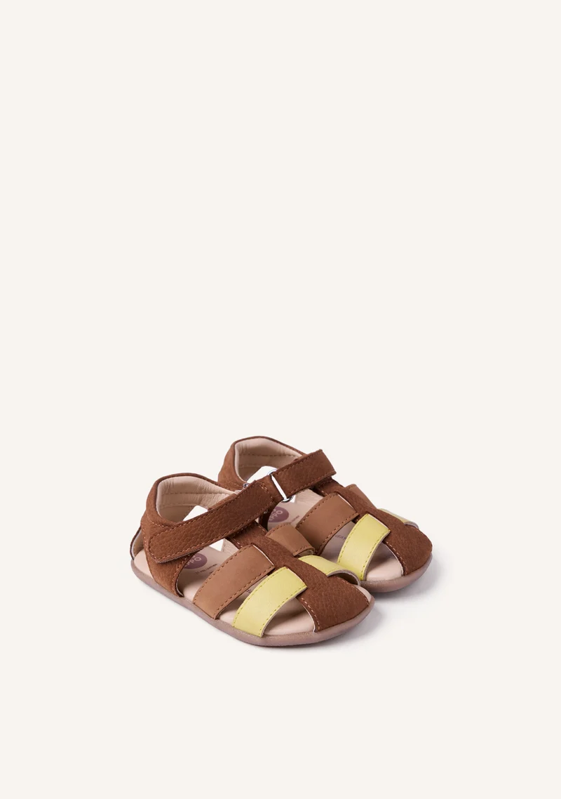 GIOSEPPO BAREFOOT - LEATHER CRAB SANDALS MORLEY