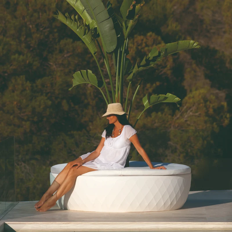 Jardinière - îlot