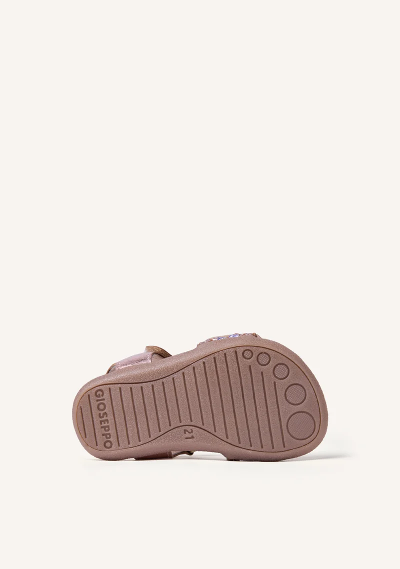 GIOSEPPO BAREFOOT - BRAIDED LEATHER SANDALS SANDOWN