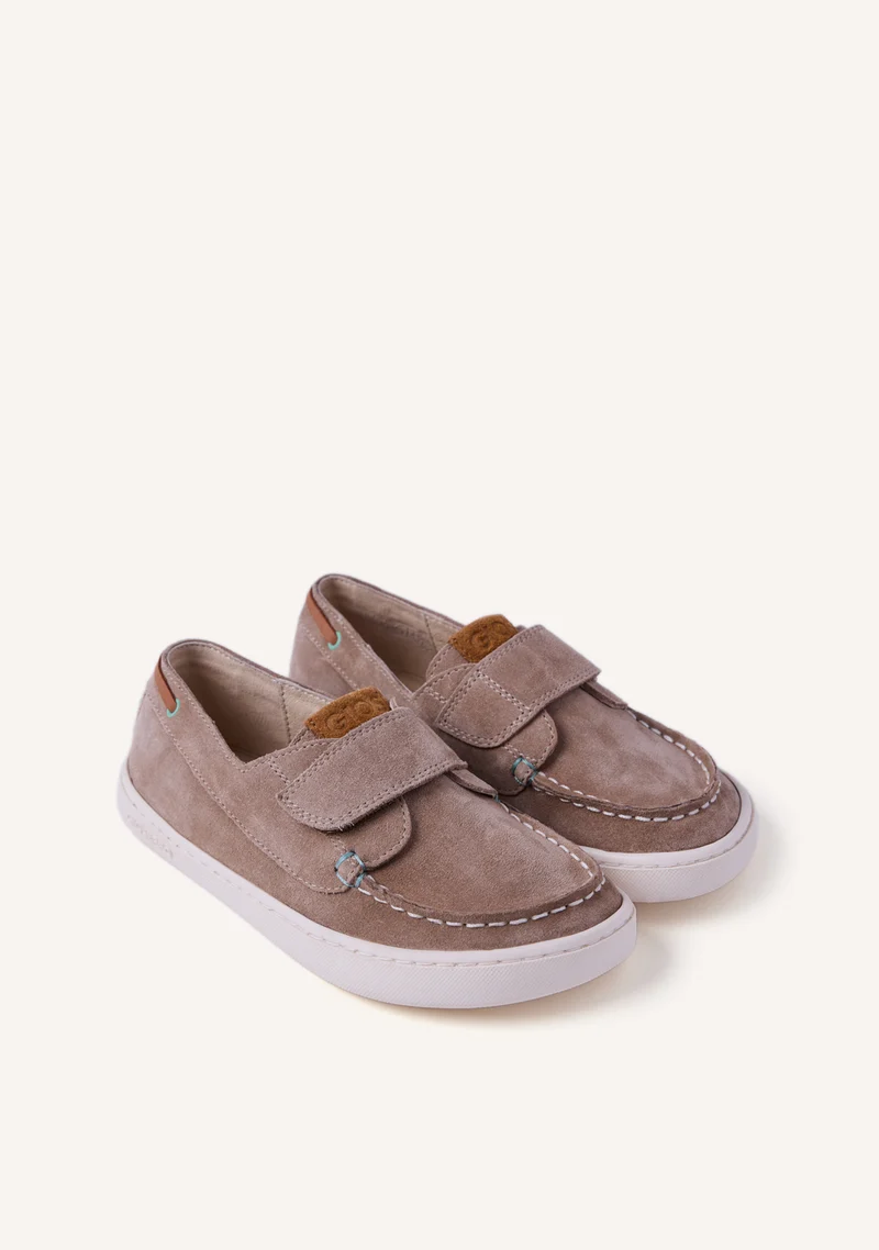 LEATHER BAREFOOT BOAT SHOES PANABO