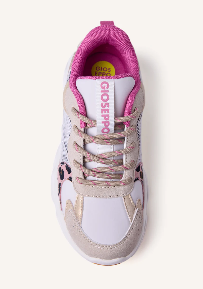 GULLY ANIMAL PRINT MESH SNEAKERS
