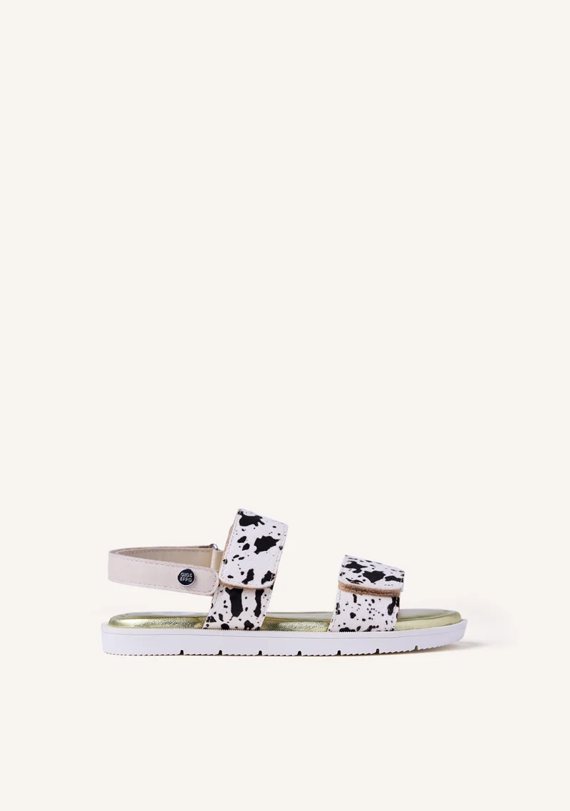 ANIMAL PRINT SANDALS NEZEGA