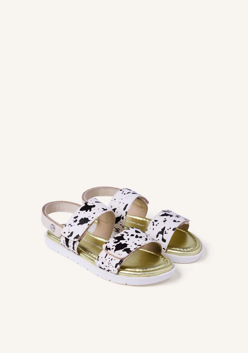 ANIMAL PRINT SANDALS NEZEGA
