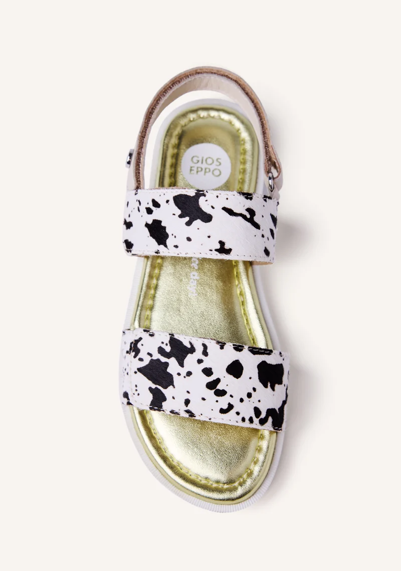 ANIMAL PRINT SANDALS NEZEGA