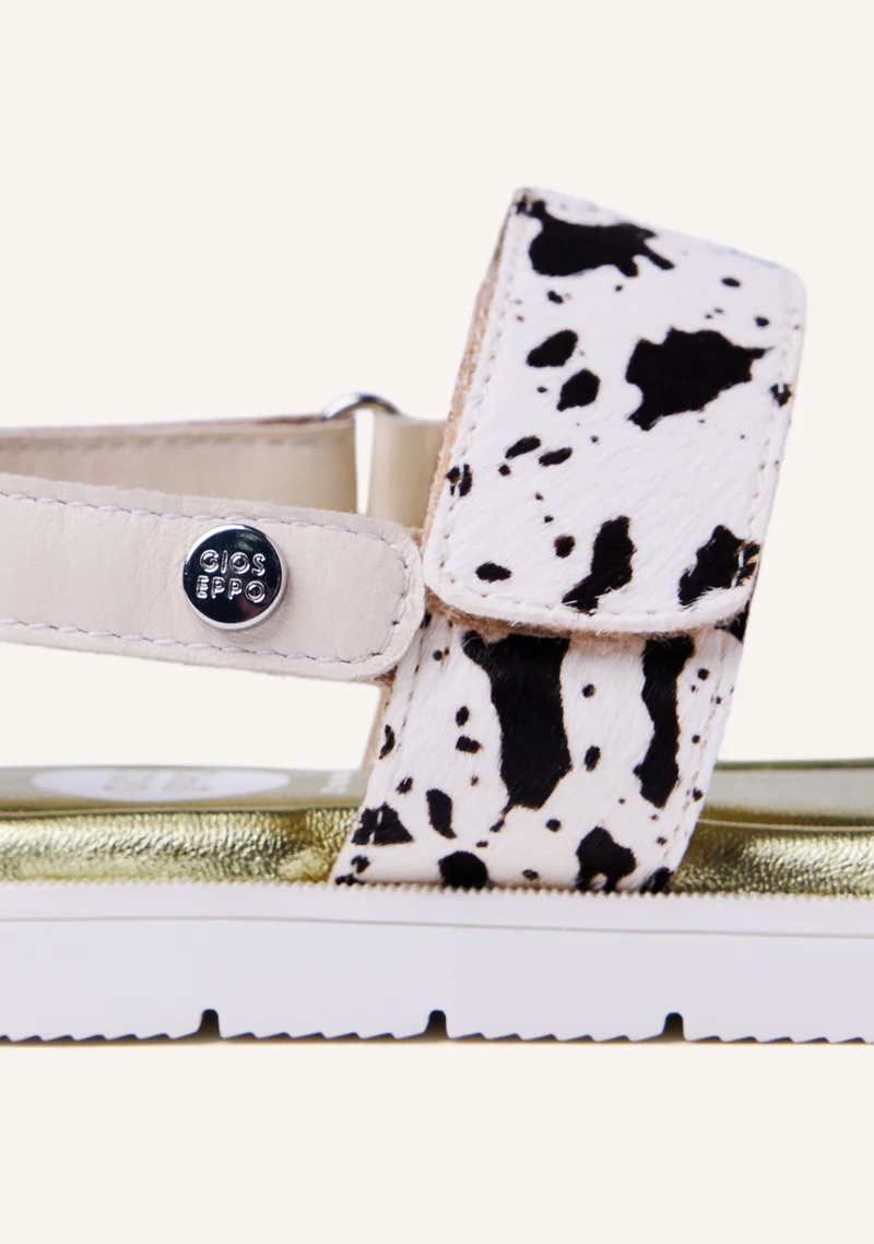 ANIMAL PRINT SANDALS NEZEGA