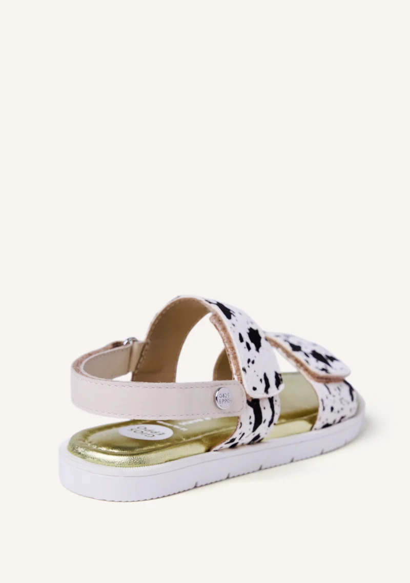 ANIMAL PRINT SANDALS NEZEGA