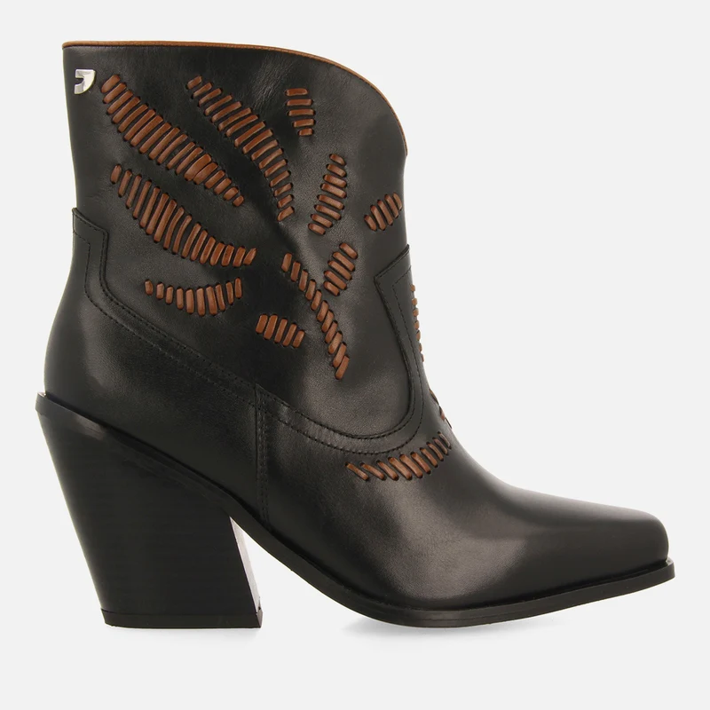 COWBOY BOOTS EMBROIDERED LEATHER RAJEC