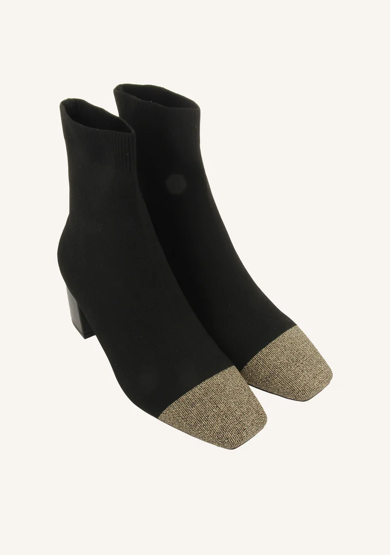 SOCKS-STYLE ANKLE BOOTS WITH HEEL VANLOSE