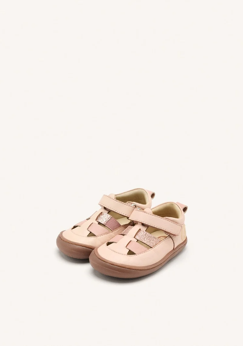 GIOSEPPO BAREFOOT - LEATHER CRAB SANDALS CARVER