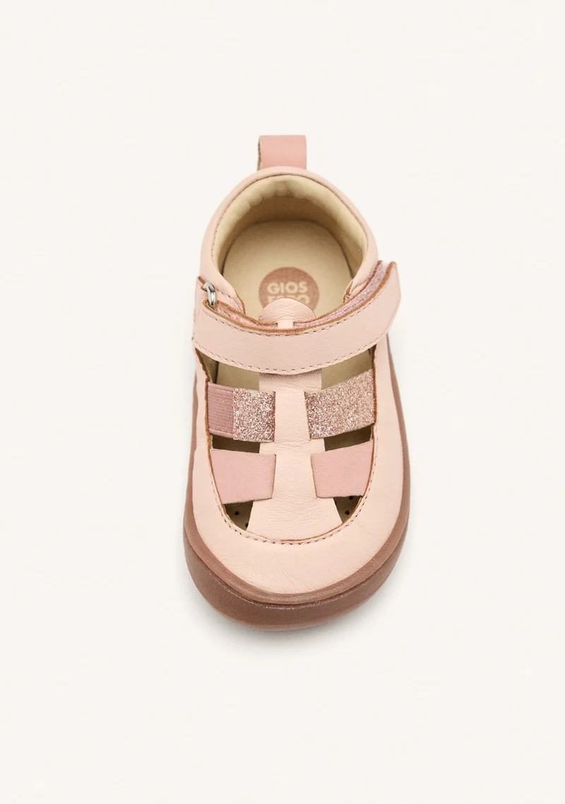 GIOSEPPO BAREFOOT - LEATHER CRAB SANDALS CARVER