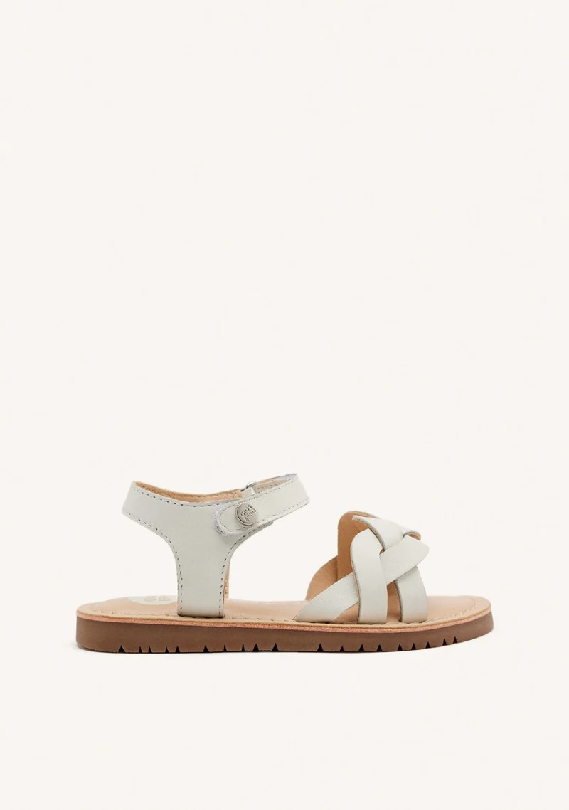 BRAIDED LEATHER SANDALS ROWLEY