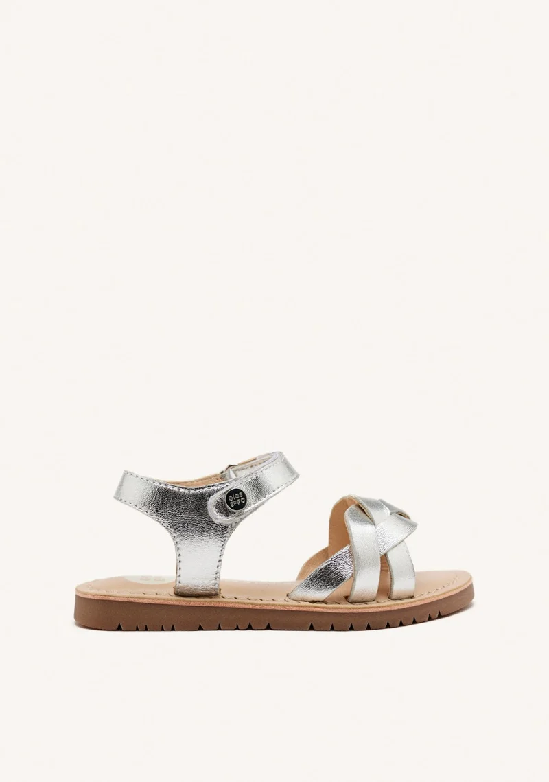 BRAIDED LEATHER SANDALS ROWLEY