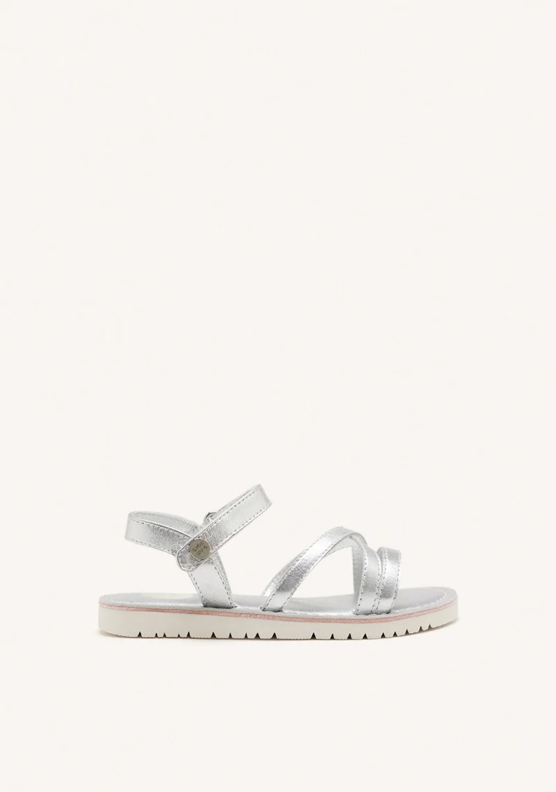 LEATHER STRAP SANDALS TOLLAND