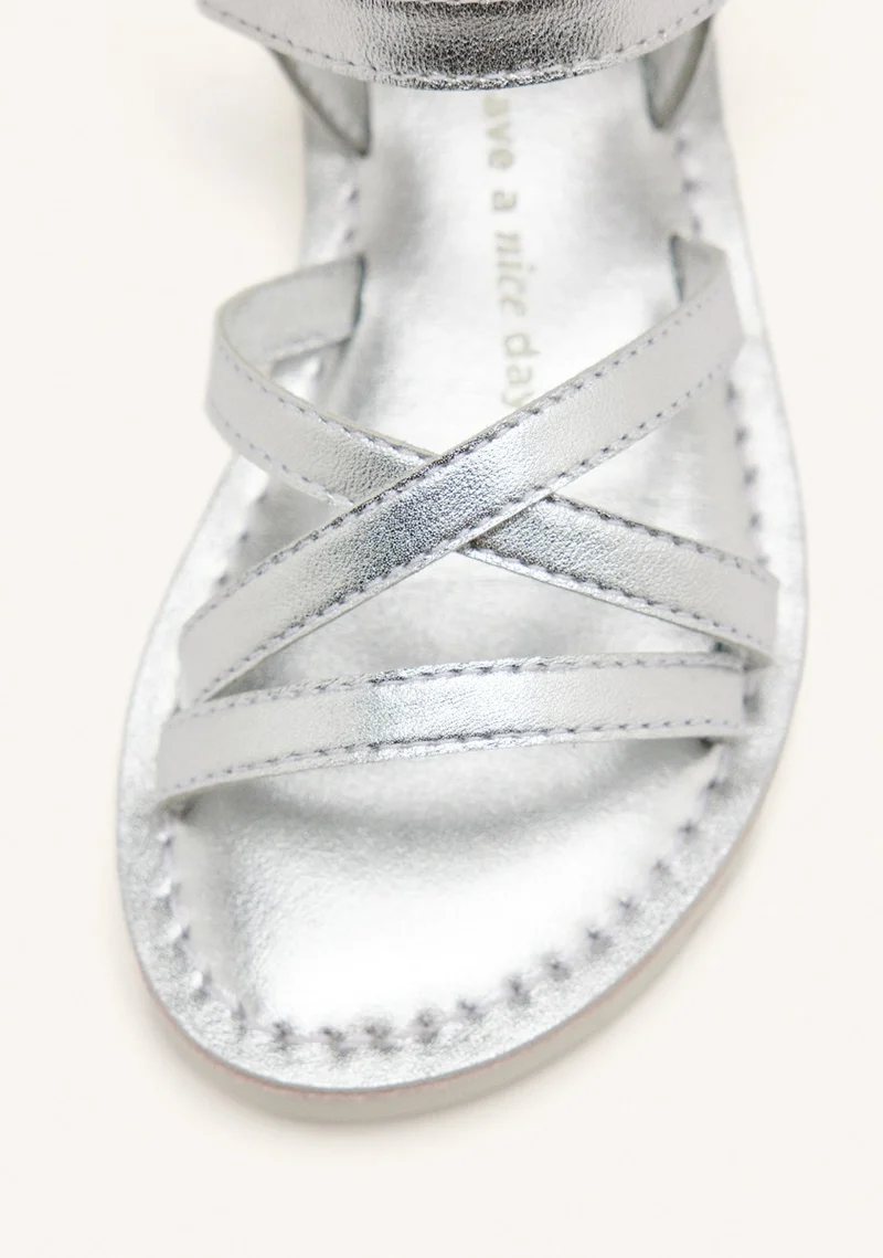 LEATHER STRAP SANDALS TOLLAND