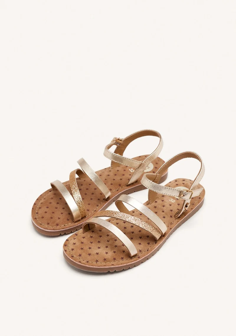 LEATHER STRAP SANDALS VERSHIRE