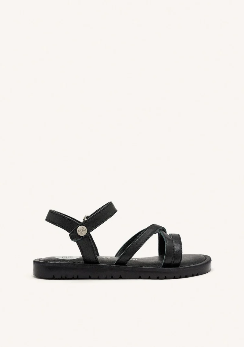 LEATHER STRAP SANDALS TOLLAND