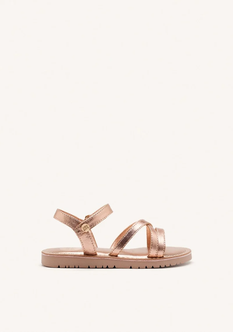 LEATHER STRAP SANDALS TOLLAND