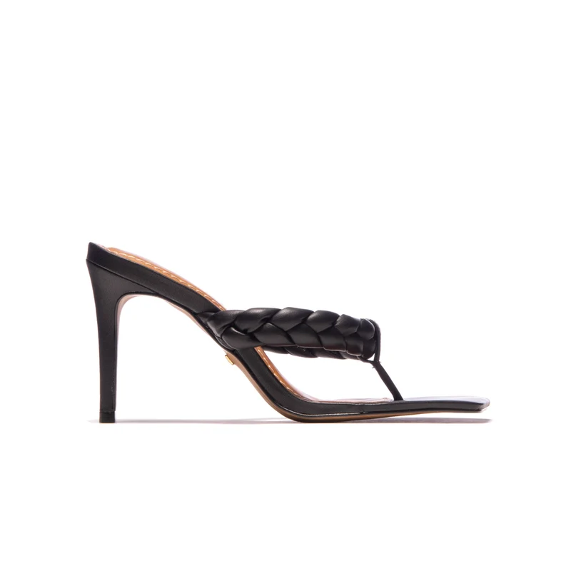 Nerine Black Leather