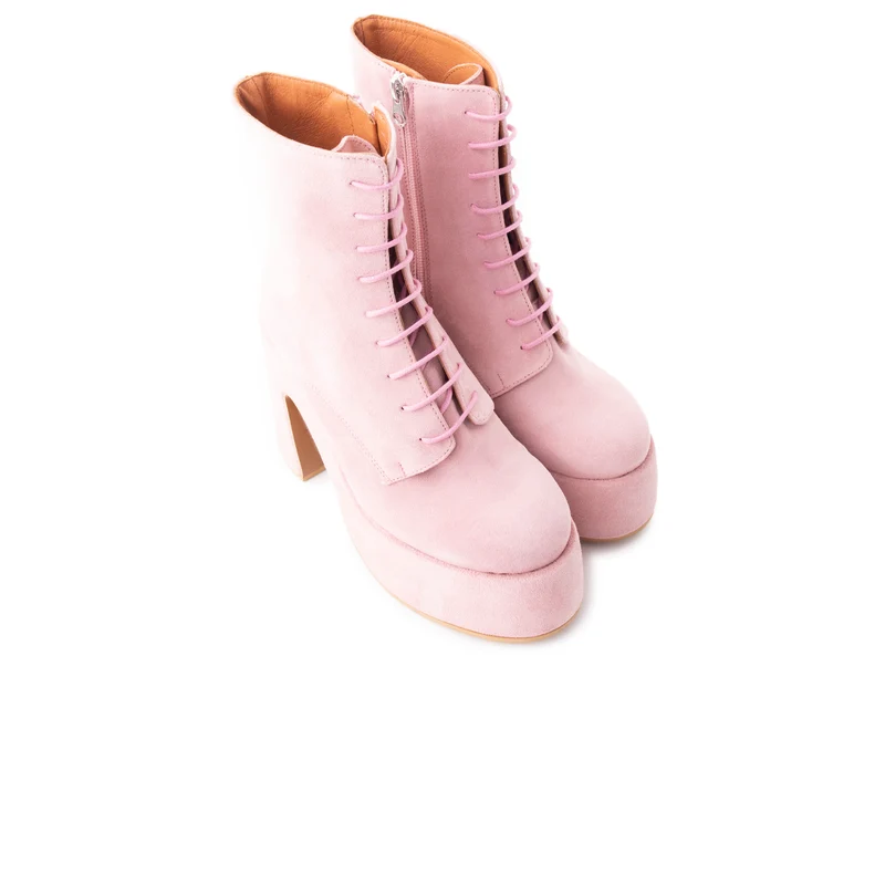 Mellow Pink Suede