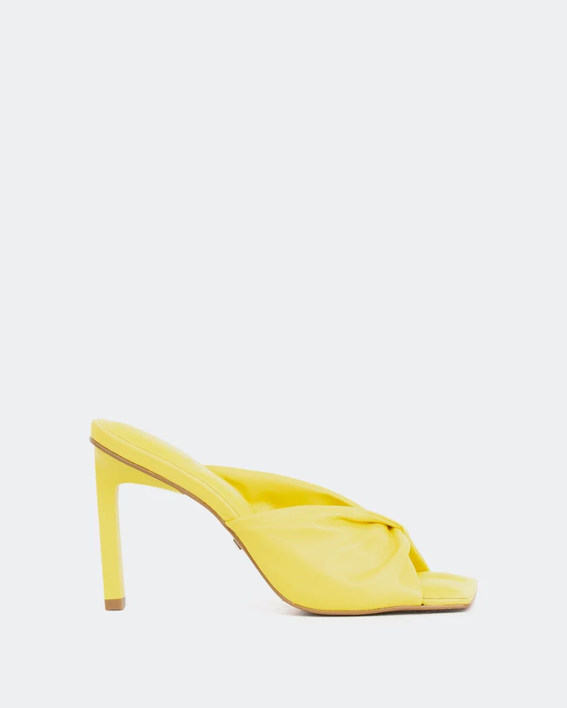 Paqueta, Yellow Leather/Cuir Jaune
