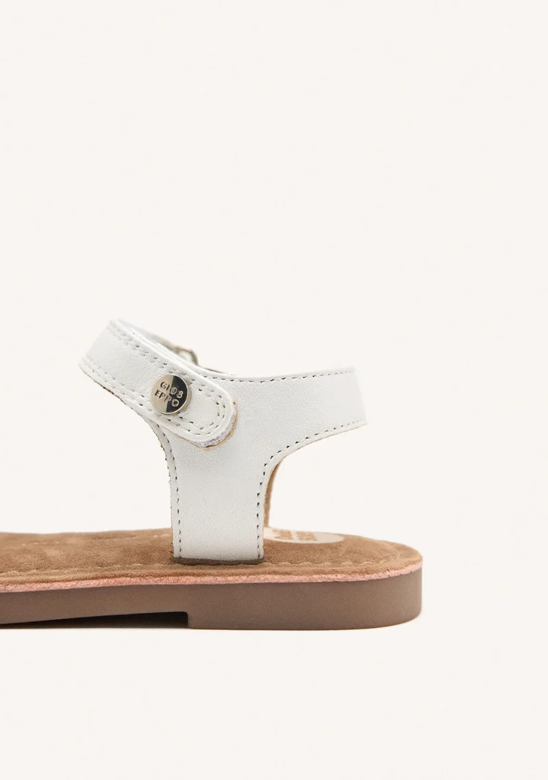 LEATHER FLOWER SANDALS PEEKSVILLE