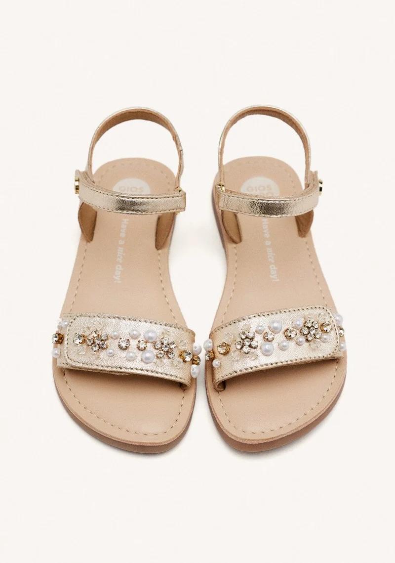 LEOPARD LEATHER SANDALS BRIDGTON