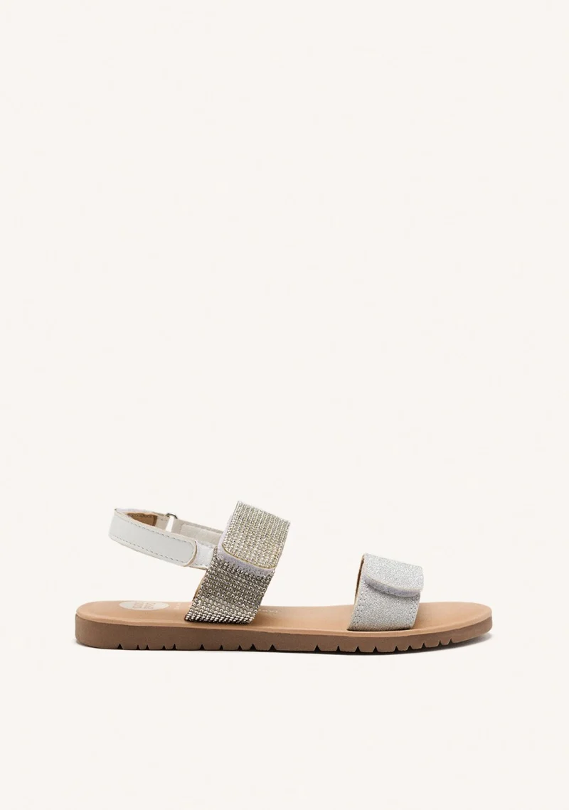 LEATHER SHINE SANDALS LUDINGTON