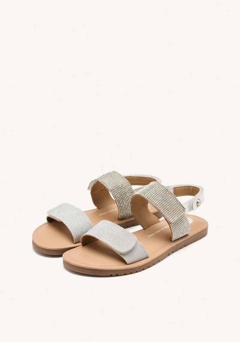 LEATHER SHINE SANDALS LUDINGTON