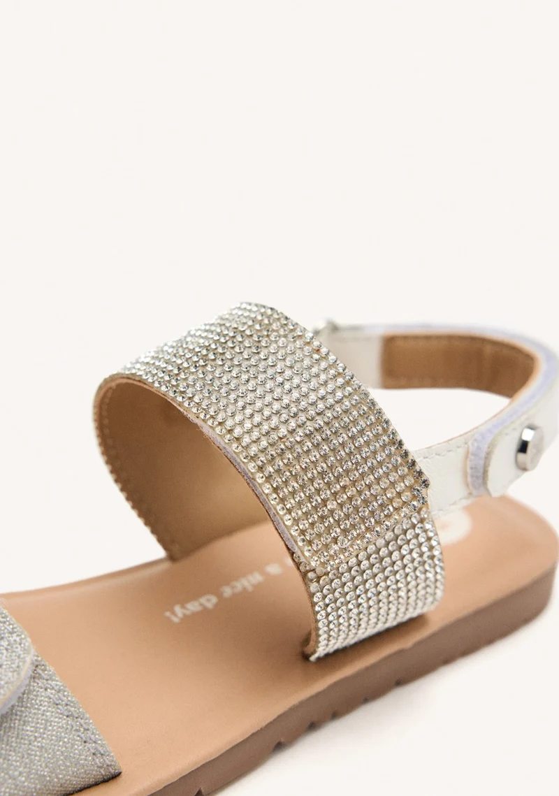 LEATHER SHINE SANDALS LUDINGTON