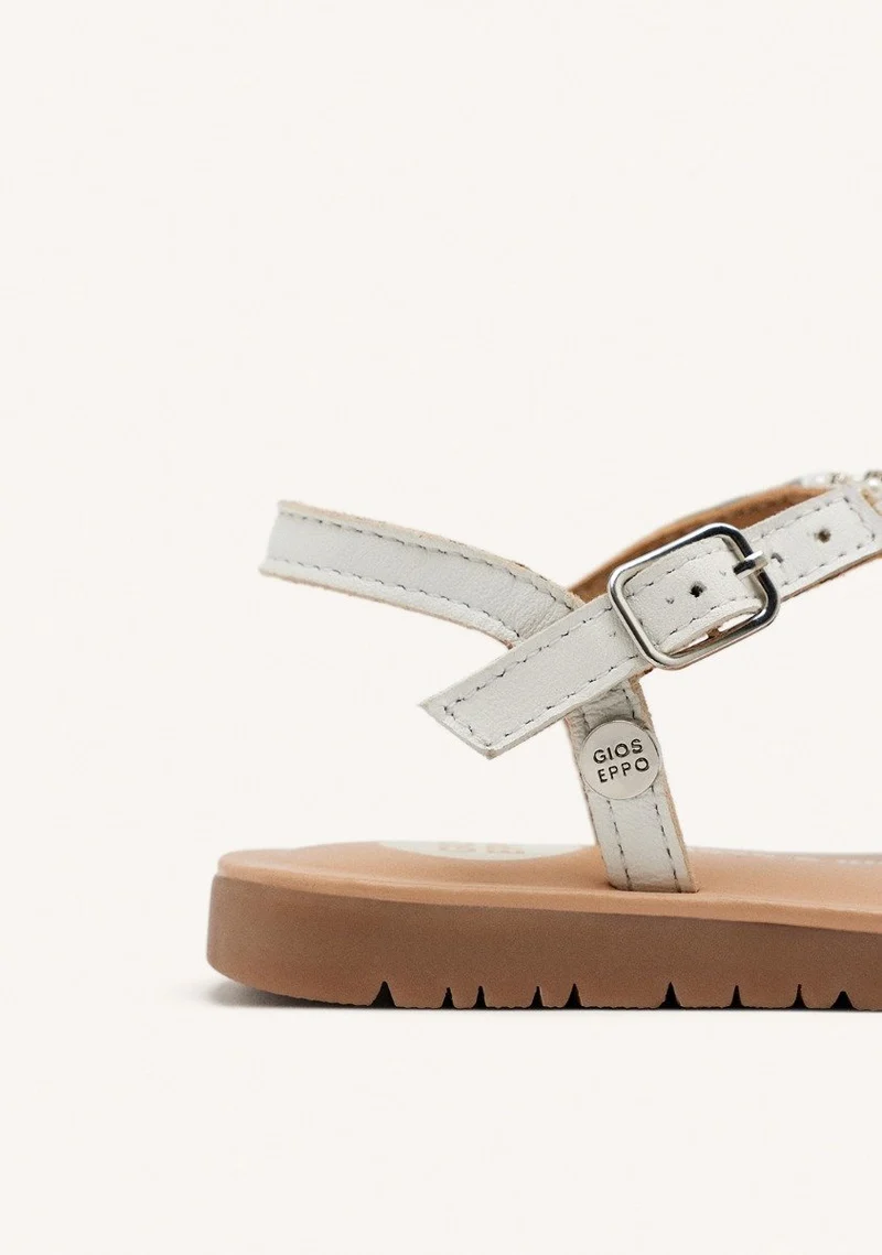 LEATHER SHINE SANDALS KOMENSKY