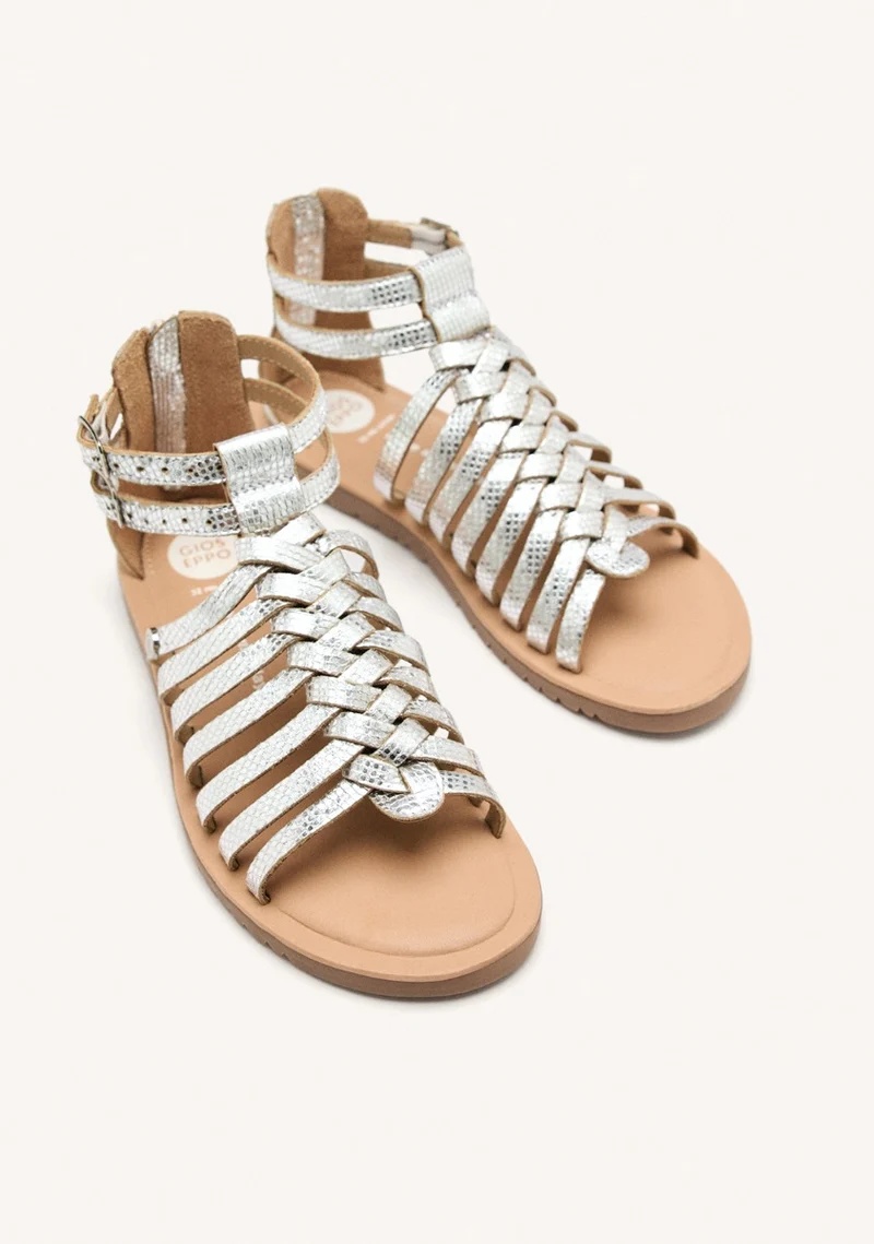 LEATHER ROMAN SANDALS ONALASKA
