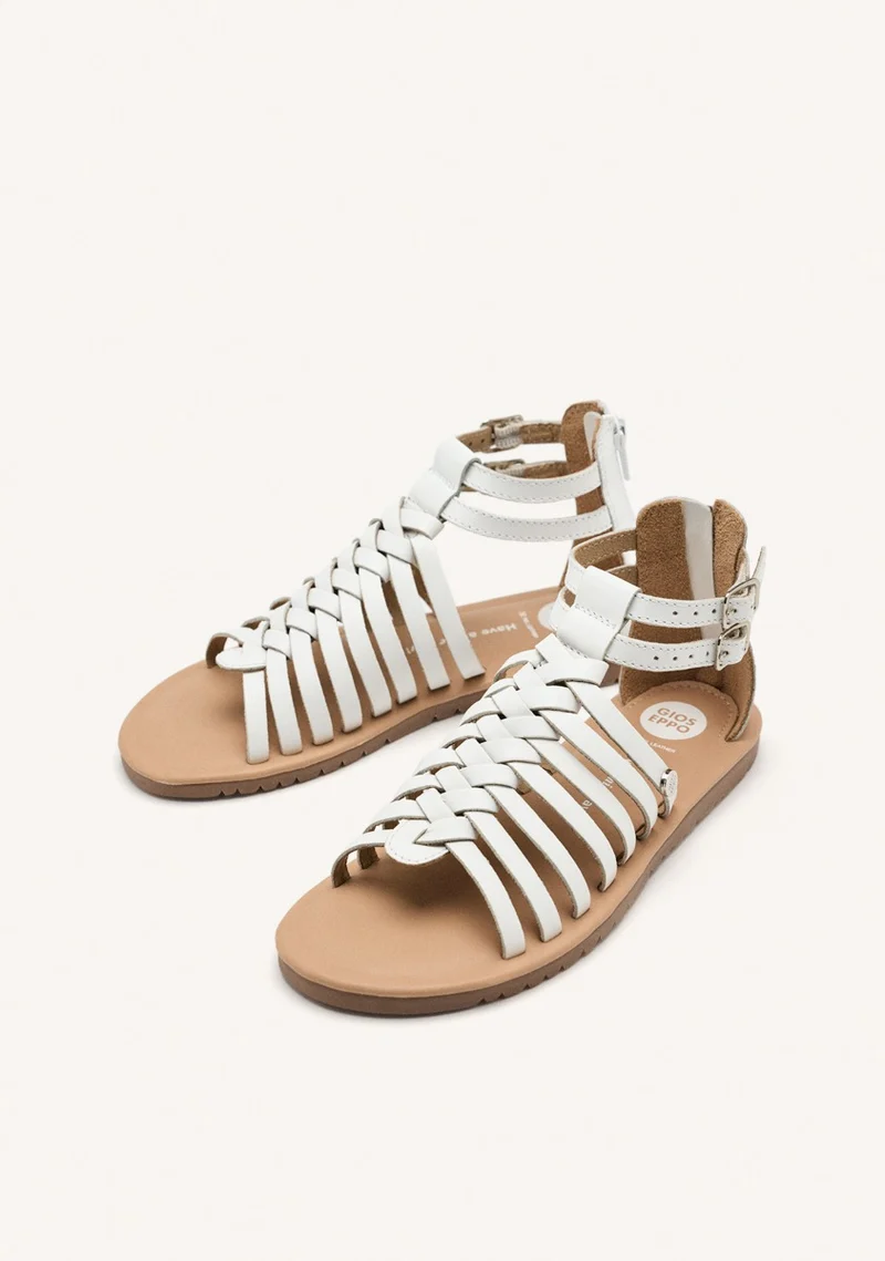 LEATHER ROMAN SANDALS ONALASKA