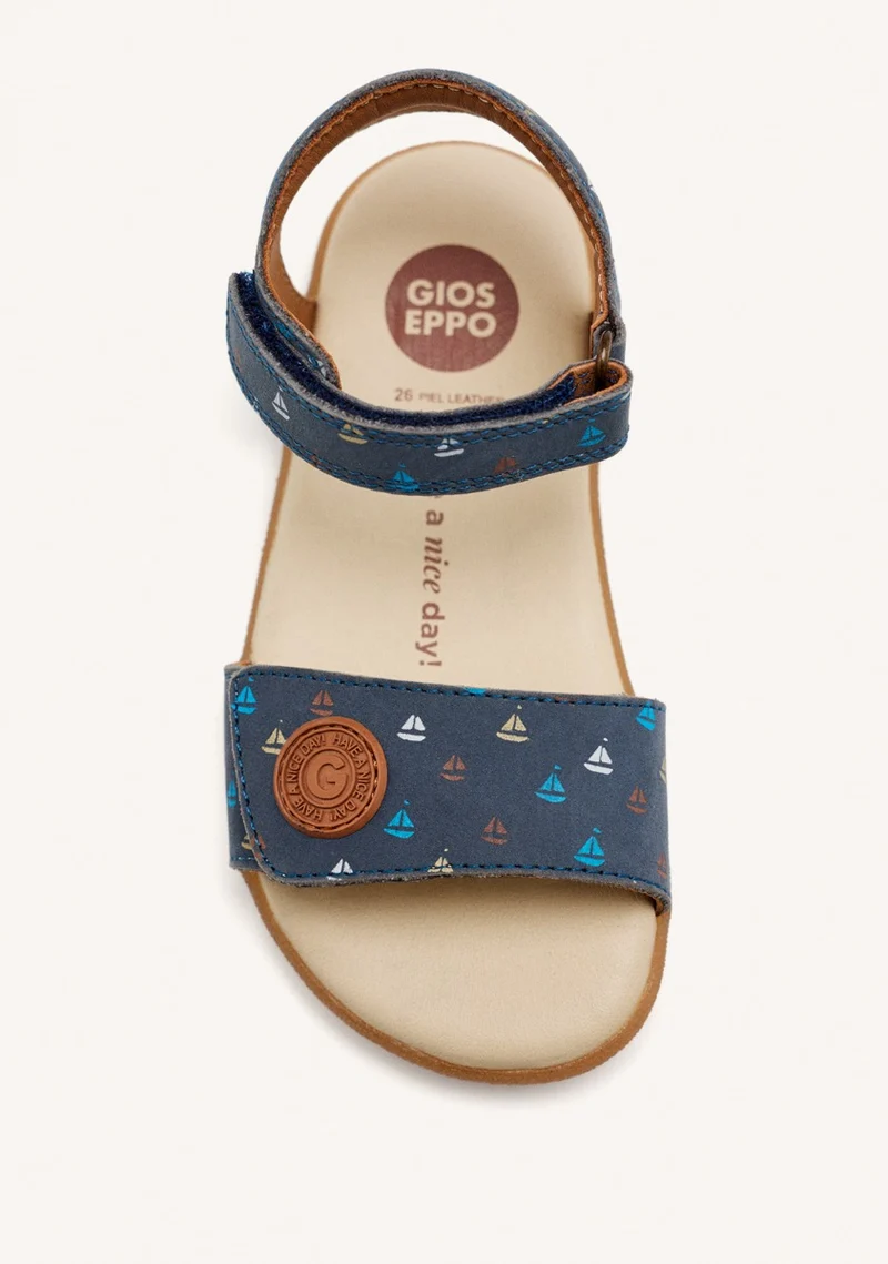 GIOSEPPO BAREFOOT - LEATHER SANDALS ROYALSTON