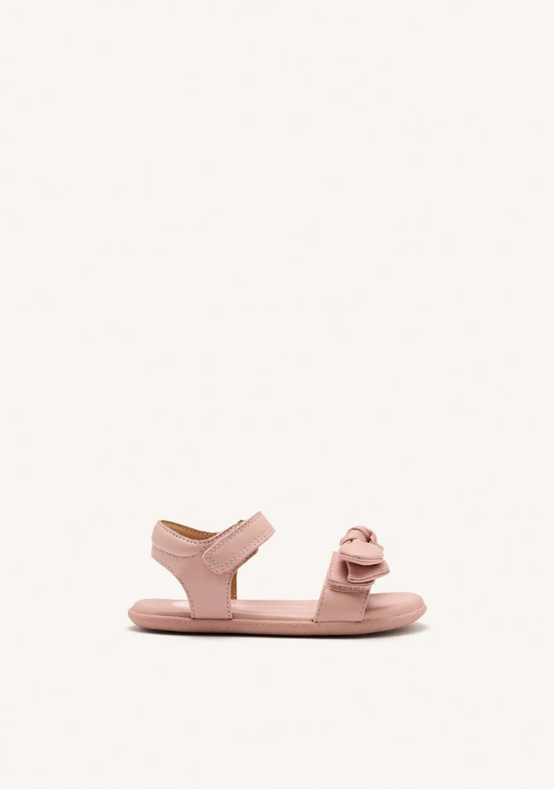 GIOSEPPO BAREFOOT - LEATHER BOW SANDALS BERKLEY